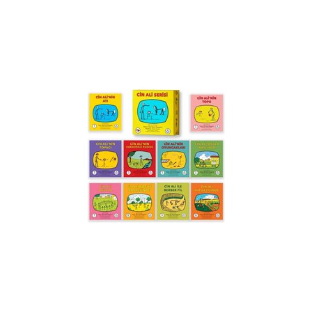 Cin Ali Serisi Kutulu Set (10 Takım Kitap)