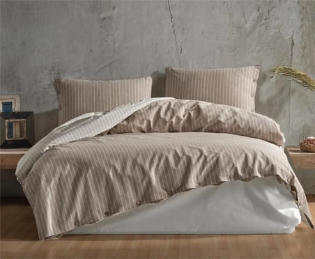 Butik Native Serisi Çift Kişilik Nev Takımı Norma V1 Kahve