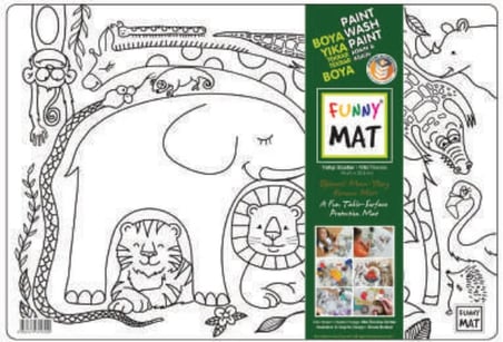 Funny Mat - Vahşi Dostlar 33,5X48Cm