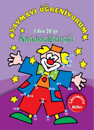 Saymayı Öğreniyorum 1'Den 20'Ye Noktaları Birleştir