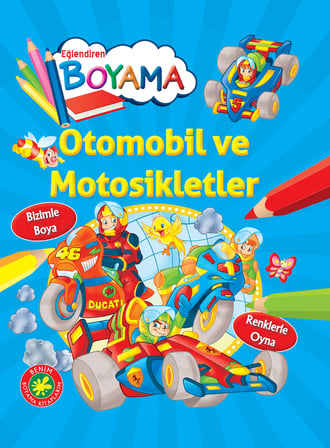 Eğlendiren Boyama - Otomobil Ve Motosikletler
