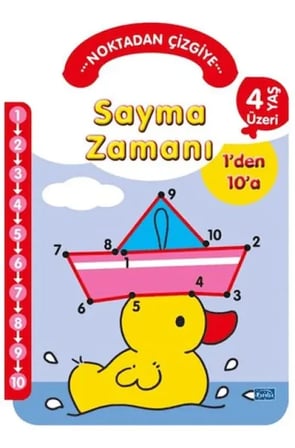 Noktadan Çizgiye Sayma Zamanı 1'Den 10'A