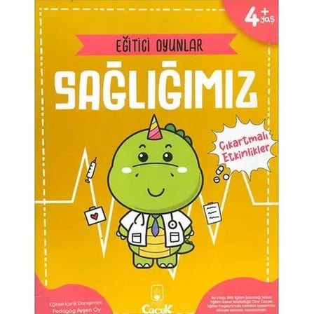 Eğitici Oyunlar - Sağlığımız (Çıkartmalı)