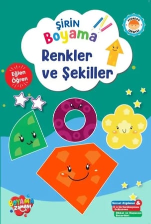 Şirin Boyama – Renkler Ve Şekiller