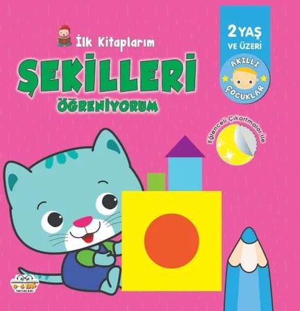 İlk Larım-Şekilleri Öğreniyorum - 0-6 Yaş Yayınları