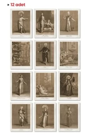 Sanat Kartpostal Seti (12'Li)