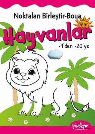 Noktaları Birleştir-Boya Hayvanlar-1’Den 20’Ye