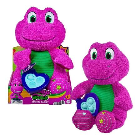 Hyg89 Fisher-Price Kalp Yapan Barney Pelüş Oyuncağı