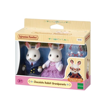 5190 Sylvanian Families, Kulaklı Tşan Anneanne Ve Dede, +3 Yaş