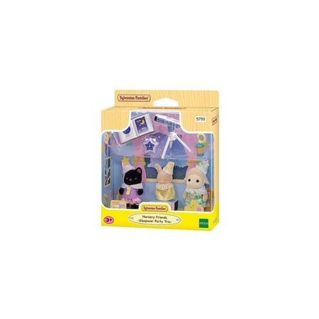 5750 Sylvanian Families Anaokulu Arkadaşları Pijama Partisi Üçlüsü +4 Yaş