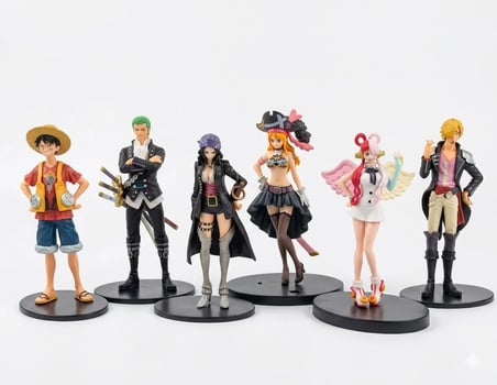Robin One Piece 6Lı Anime Figür Set 779L