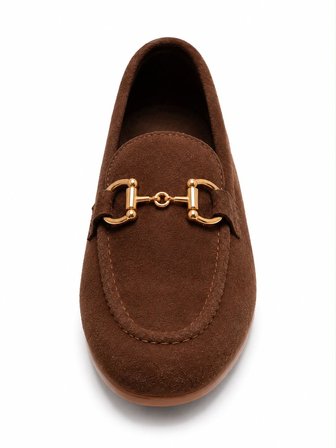 Colette Toka Detaylı Süet Loafer