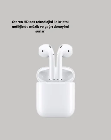 2. Nesil Bluetooth 5.0 Kablosuz Kulaklık Su Geçirmez HD Ses
