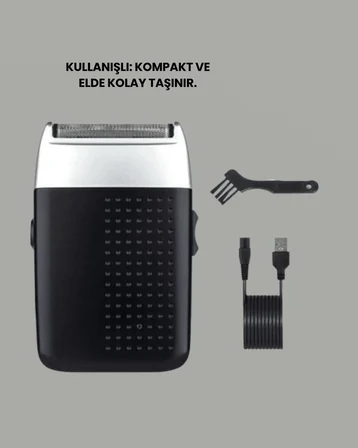 Sıfır Saç ve Sakal Kesme Makinesi – Kolay Temizlik Güçlü Motor