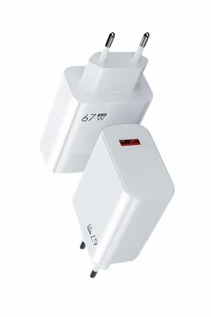 67W Hızlı Şarj Yüksek Voltaj Korumalı Type C Şarj Adaptörü