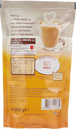 Nestle Coffee Mate Kahve Kreması Poşet 200 Gr