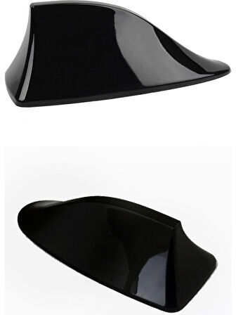 Alfa Romeo Uyumlu Balina Anten Parlak Siyah Shark (Contasız)