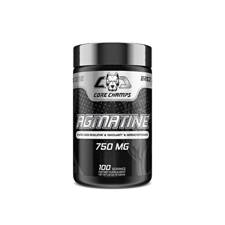Core Champs agmatine 750mg - Nitric Oxide Synthesis - ABD MENŞEİ FDA ONAYLI 75 Servis