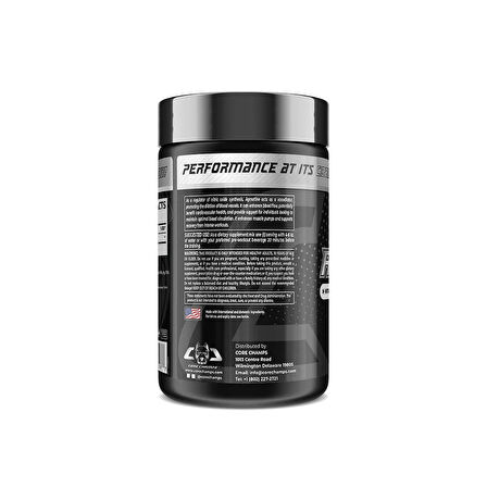Core Champs agmatine 750mg - Nitric Oxide Synthesis - ABD MENŞEİ FDA ONAYLI 75 Servis