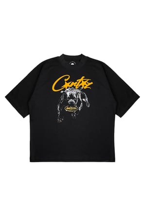 Unisex Oversize CORTEIZ KÖPEK Baskılı T-shirt