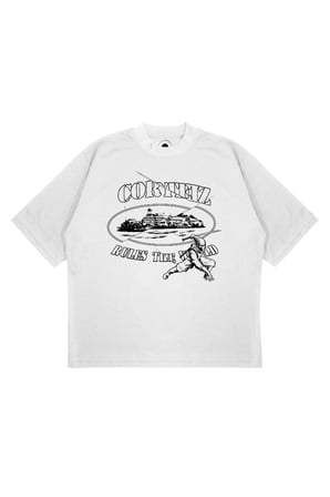 Unisex Oversize CORTEIZ NINJA Baskılı Boxy Fit Kalın Kumaşlı (240gsm) T-shirt
