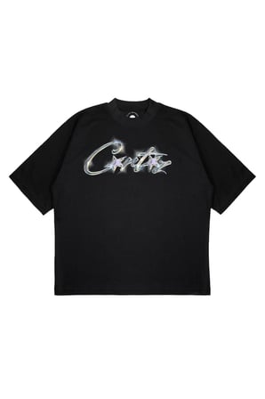 Unisex Oversize CORTEIZ PARLAK 3D Baskılı T-shirt