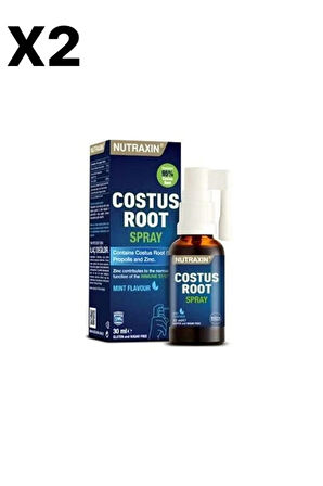 Nutraxin Costus Root Spray 30 Ml 2 Adet