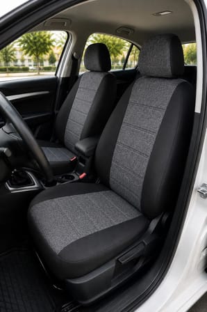 Citroen C3 2002-2025 Uyumlu Oto Koltuk Kılıfı Tam Set Airbag Uyumlu 4 Mevsim Cotfit Serisi