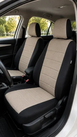 Renault Fluence Uyumlu Oto Koltuk Kılıfı Tam Set Airbag Uyumlu 4 Mevsim Cotfit Serisi