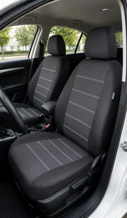 Kia Rio Uyumlu Oto Koltuk Kılıfı Tam Set Airbag Uyumlu 4 Mevsim Cotfit Serisi