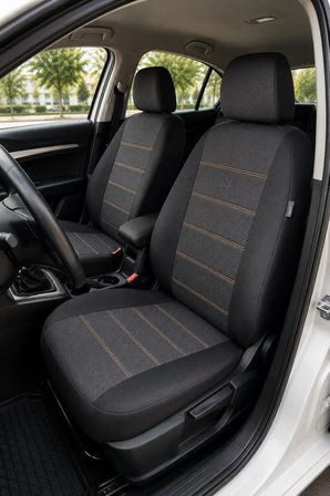 Mitsubishi Carisma Uyumlu Oto Koltuk Kılıfı Tam Set Airbag Uyumlu 4 Mevsim Cotfit Serisi