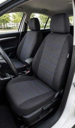 Renault Broadway Uyumlu Oto Koltuk Kılıfı Tam Set Airbag Uyumlu 4 Mevsim Cotfit Serisi