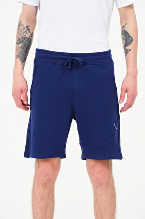 Mavi Erkek Basic Regular/Normal Kesim Nakış Detaylı Şort