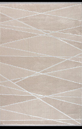 Artemis Halı Cozy 03061E Bej Ekru Bohem Tarzı Halı