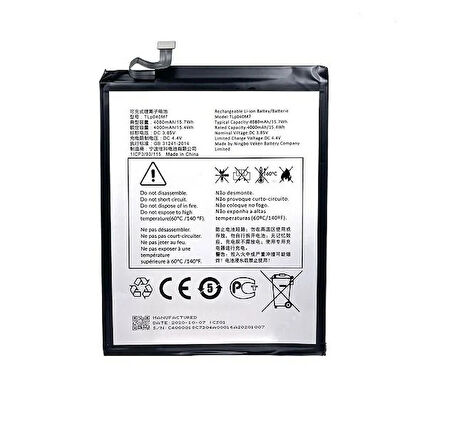 TCL Tab 10L 8491X TLp040M7 Tablet Batarya - Pil