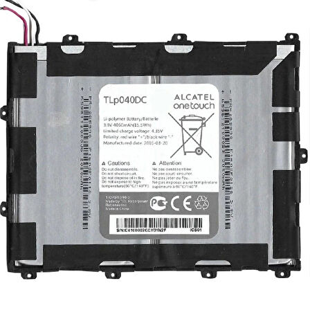 TYPBAT-TB-059 Kodlu 3.8v 4060mAh Batarya Pil