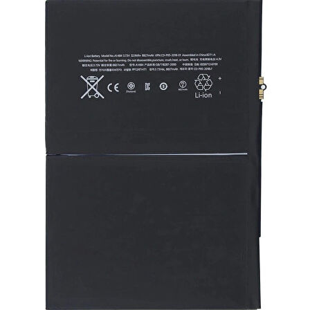 Apple Uyumlu İpad 8.Nesil MYLC2TU/A Batarya Pil