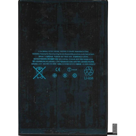 Apple Uyumlu İpad Mini 5 A2126 Batarya Pil