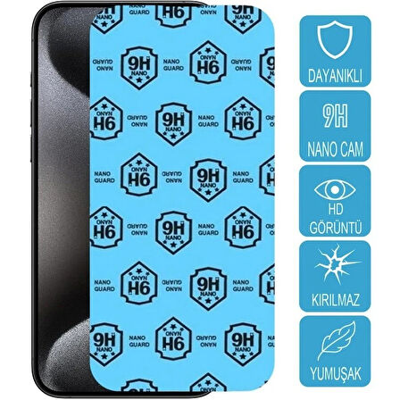 Samsung Uyumlu Galaxy S9 Plus SM-G965 Ekran Koruyucu Nano Kırılmaz Cam