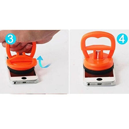 Araba Oto Kaporta Çekmek Düzeltmek İçin Açık Mavi Vantuz