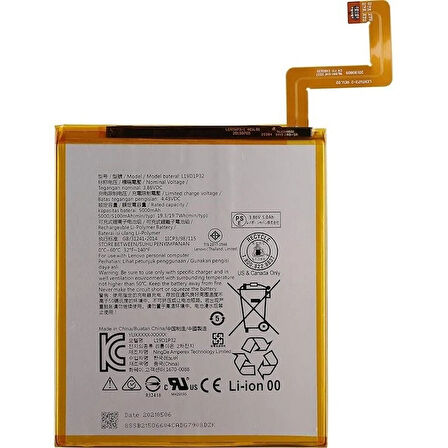 Lenovo Tab M10 TB-X606 Batarya Pil
