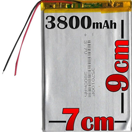 Powerway Dreamtab GRS-09 Batarya Pil - 3800mAh