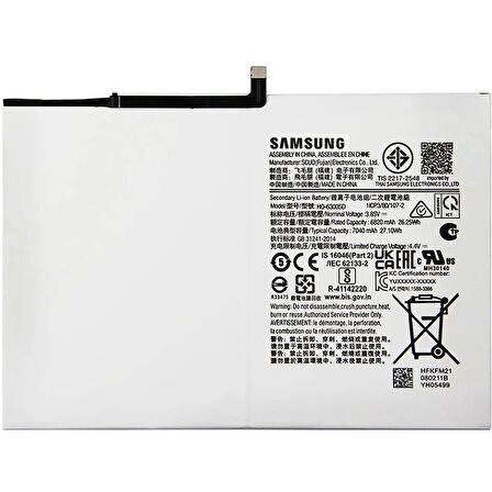 Samsung Uyumlu Galaxy Tab A8 SM-X200 Batarya Pil
