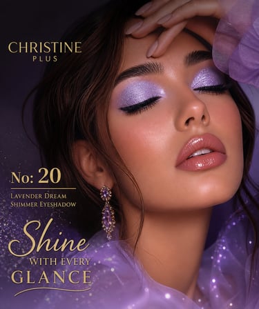 Toz Yapıda İnce Işıltılı Göz Farı - Buzlu Lavanta No:20 (Eyeshadow)