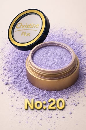 Toz Yapıda İnce Işıltılı Göz Farı - Buzlu Lavanta No:20 (Eyeshadow)