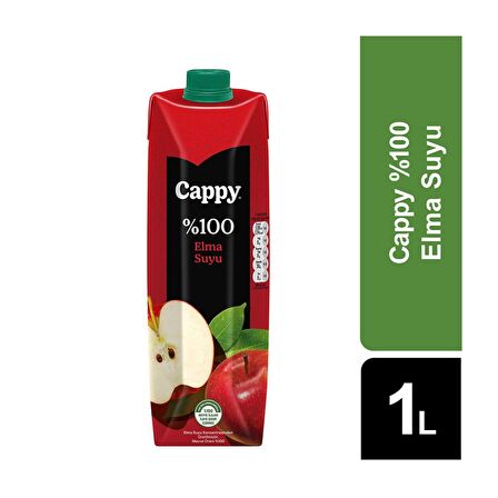 Cappy %100 Elma Suyu 1 Lt