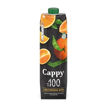 Cappy %100 Portakal Meyve Suyu 1 Lt