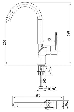 Banyo Lavabo Bataryası Caprıce Serisi