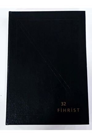 Ticari Fihrist Suni Deri Kapak 20x28 175 1753
