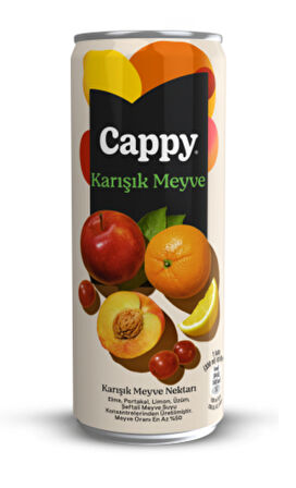 Cappy Bahçe Karışık Meyve Nektarı 330 Ml